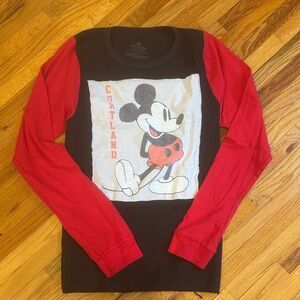 SUNY Cortland/ Mickey Mouse Long Sleeve Shirt